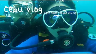 필리핀 vlog -  세부 오픈워터 ㅣ스쿠버 다이빙 ㅣ 남편과의 첫 해외여행 ㅣ 첫번째 브이로그