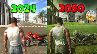 INDIAN BIKE DRIVING 3D IN 2024 VS 2050 😱 | INDIAN BIKE DRIVING 3D VIDEO | MAXER