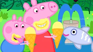 Peppa Pig Official Channel | Ice Cream Special - Peppa Pig's Day Out at the Fish Pond!