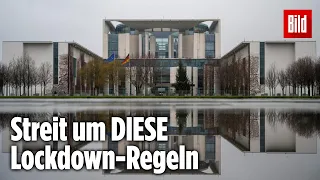 Corona-Gipfel im Kanzleramt: Um diese Lockdown-Regeln gibt es Streit