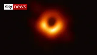 First close-up image of a black hole