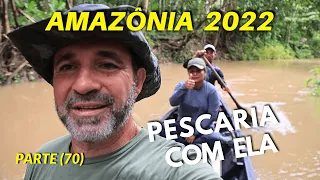 BACK TO THE MANGUEIRA COMMUNITY (PART 70) FISHING IN THE AMAZON