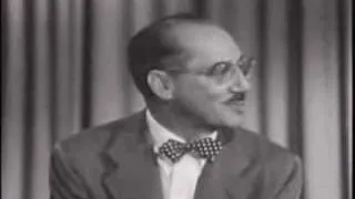 Groucho Marx 1951 You Bet Your Life Part 2