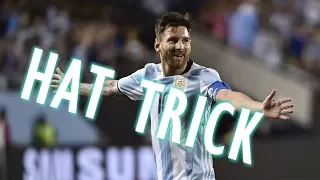 Messi hat-trick sends Argentina to World Cup ecuador 1-3 argentina World Cup Qualifiers 11/10/2017