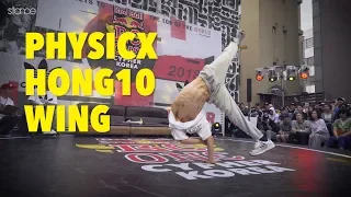 Physicx / Hong10 / Wing [judges] // .stance x BC One Korea 2018