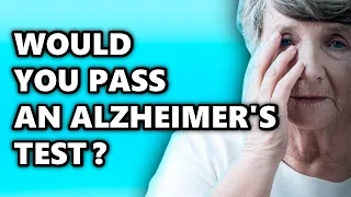 This Man Is Taking An Alzheimers Test. Would You Or Your Loved One Pass?