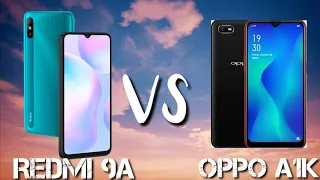 مقارنة بين redmi 9a vs Oppo a1k 🔥🔥|treams