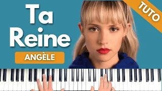Comment jouer "TA REINE" - ANGÈLE au piano | Tutoriel PianoVoix