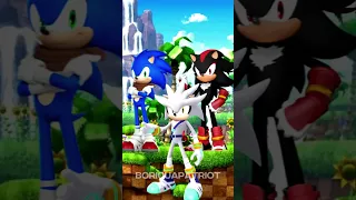 Sonic vs Shadow vs Silver (Forms) #shorts