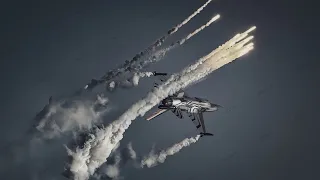 Look what happened! NATO's best F-16 aircraft, easily shot down by Russian SU-57 | right on the Bord