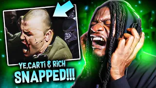 KANYE, PLAYBOI CARTI & RICH THE KID SNAPPED! ft. Ty Dolla $ign "CARNIVAL" (Music Video) REACTION