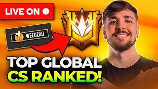 TOP 1 GLOBAL CHEGOU! WEEDZAO AO VIVO FREE FIRE WEEDZAO!! FLUXO TWO9, BOCADE09, NOISE!! LOUD!!