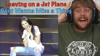 Sarah Geronimo - Leaving on a Jet Plane & I Don't Wanna Miss a Thing Reaction!