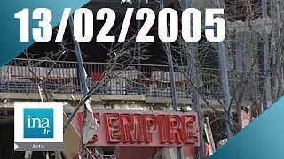 20h France 2 du 13 février 2005 - Explosion au Théâtre de l'Empire | Archive INA