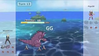 This is why Nidoking is an S Tier in Randbats! Nidoking sweep!