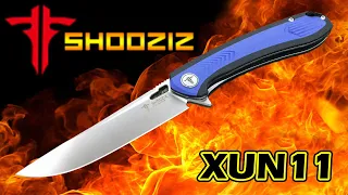 Нож с Алиэкспресс Складной SHOOZIZ XUN110.  Китайские ножи EDC