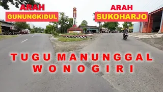 Rute Dari Kecamatan Manyaran Wonogiri ke Kecamatan Weru Sukoharjo