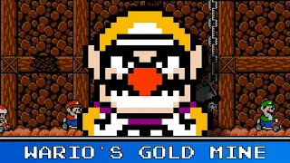 Wario's Gold Mine 8 Bit Remix - Mario Kart Wii