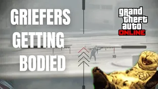 Defending My Cargo and Low Level Players From GRIEFERS | GTA 5 Online