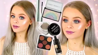 FULL FACE FIRST IMPRESSIONS!! NEW MAKEUP!! | sophdoesnails