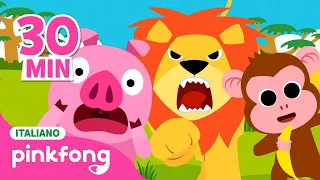 Canzoni Animali per Bambini | Hakuna Matata, Scimmia Banana + | Pinkfong, Bimbo Squalo!