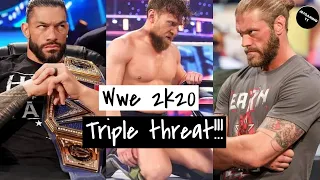 Roman Reigns vs Edge vs Daniel Bryan Wrestlemania 37|WWE 2K20