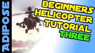 Battlefield 3 Helicopter Tutorial series. Part three: basic manouvres. BF3 Flying Chopper Training