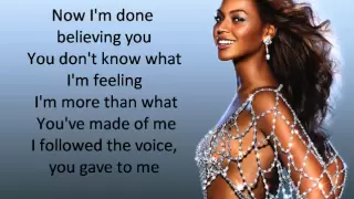 Beyonce - Listen Lyrics