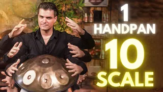 10 SCALE IN UN UNICO HANDPAN ...E' possibile? | Handpan Cromatico (sub eng)