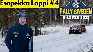 Esapekka Lappi Pre Event Test Rally Sweden 2023