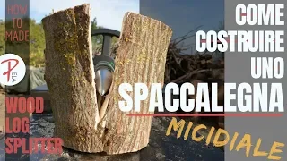 COME COSTRUIRE UNO SPACCALEGNA (220v) - FAI DA TE