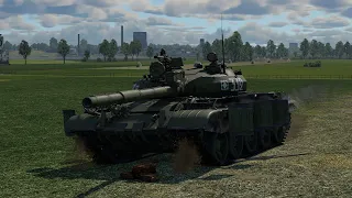 War Thunder. Realistic gameplay on the T-62M-1.