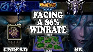 Grubby | Warcraft 3 TFT | 1.30 | UD v NE on Echo Isles - Facing a 86% Winrate