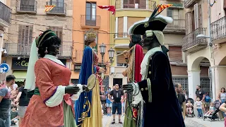 Assaig públic dels Gegants de la Ciutat (Festa Major de Sant Joan Valls 2023)