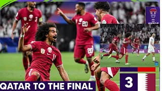 Qatar vs Jordan 3-1 Highlights & All Goals - Asian Cup Final 2024sport channel#sky sport news