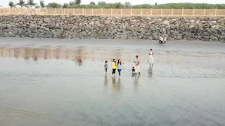 tithal beach and swaminarayan temple drone shoot