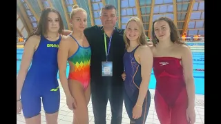 Финальный заплыв на чемпионате России по плаванию 💦 2023 года в Казани 4х100 м комплекс