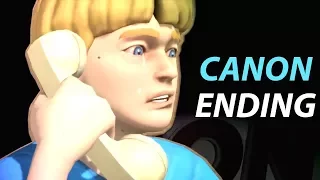 Let's Players Reaction To The Canon Ending | Duck Season