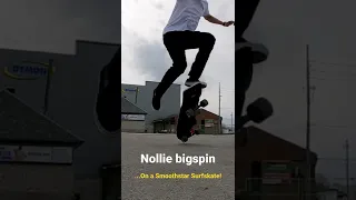 First ever SurfSkate nollie bigspin?