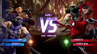 MARVEL VS. CAPCOM: INFINITE Chris Redfield Alt.,Hawkeye Alt. Requested Gameplay In Arcade Mode