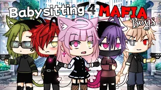 Babysitting The Four Mafia Boys | GLMM / GCMM | Gacha Life Mini Movie