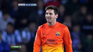 Lionel Messi vs Real Sociedad HD 720p (19/01/2013)