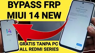 How to Bypass Frp Miui 14 All Redmi Forget Google Accounts Without a Computer