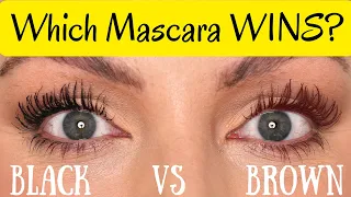 BROWN VS BLACK MASCARA | LIFE CHANGING!!