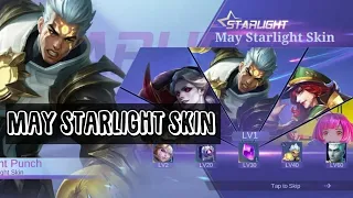 Upcoming 5 May Starlight Skin Choices || Paquito Fulgent Punch Starlight Skin Mobile Legends || MLBB