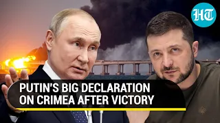 Putin Roars At Zelensky, Makes Big Declaration On Crimea After Russia Poll Victory | Watch