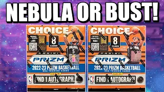 NEBULA OR BUST!! | Degen Ripping TWO 2022-23 Panini Prizm Choice NBA Boxes!