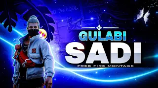 Gulabi Sadi Free Fire Montage / Beat Sync Video