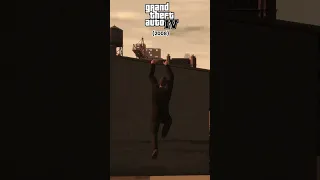 Evolution of Parkour Logic in GTA #shorts #gta