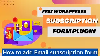 Free WordPress Subscription Form plugin | How to add Email subscription form | Icegram Collect